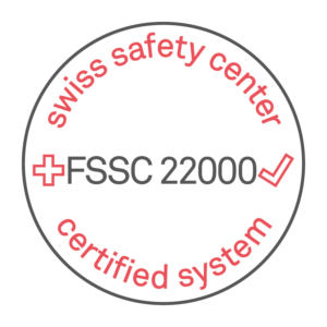 Logo des FSSC 22000 Zertifikats.