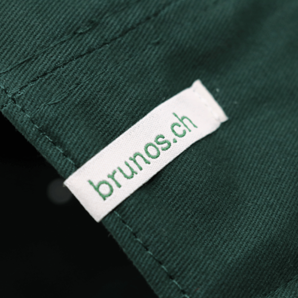 Brunos Cap Grün Label