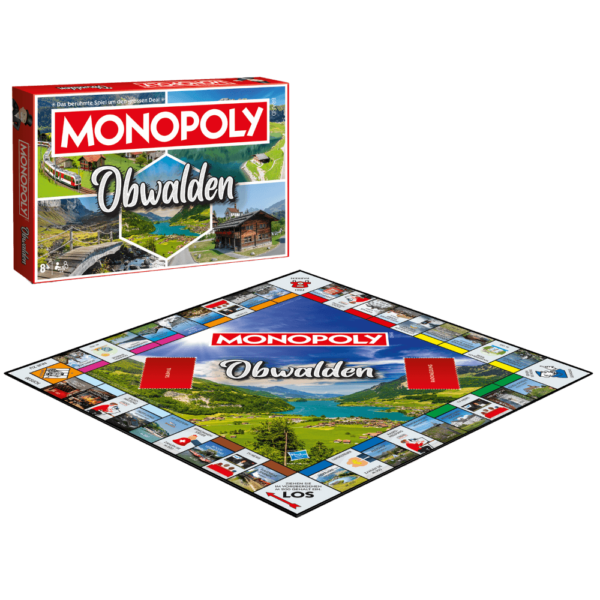 Brunos Monopoly Edition Obwalden Box Gameboard
